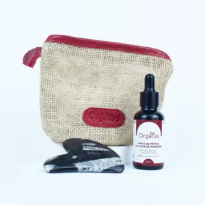 Huile de Pépins de Figue de Barbarie Et Gua Sha